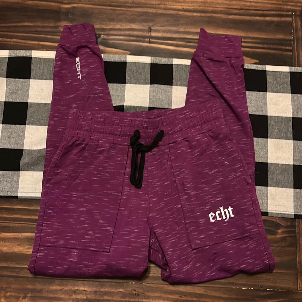 Echt Joggers heathered purple xs
